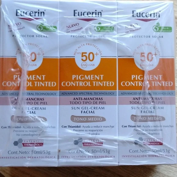 3 Pk Pigment Control Tinted Sun Gel-Cream SPF 50+ - Picture 2 of 2